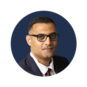 headshot of Tarun Poonacha